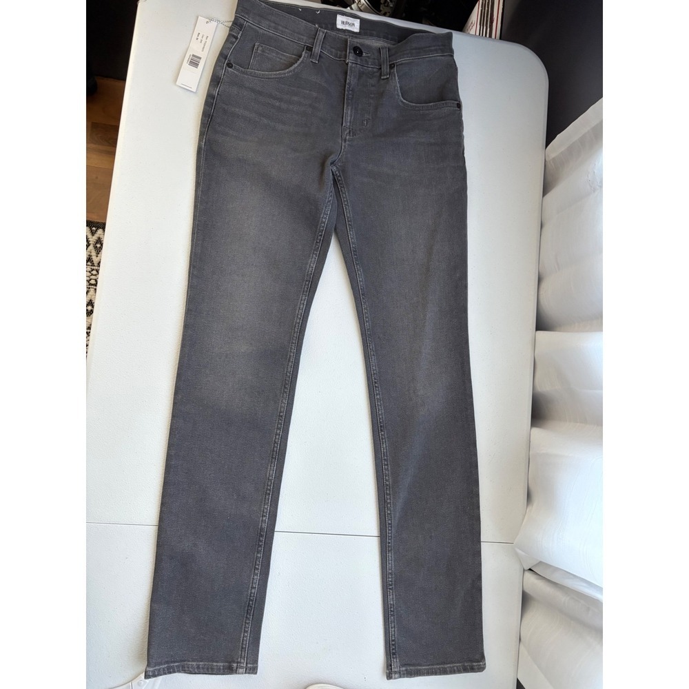 Hudson Blake Slim Straight Jeans Dark Wash Denim‎ Pants Casual Size 30
